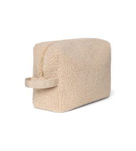 STUDIO NOOS TEDDY TOALETNÍ TAŠTIČKA ECRU - KOSMETICKÉ TAŠKY - PŘEBALOVÁNÍ