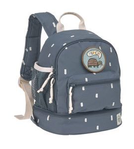 LÄSSIG MINI BACKPACK HAPPY PRINTS MIDNIGHT BLUE - BATOHY A TAŠKY - PRO DĚTI