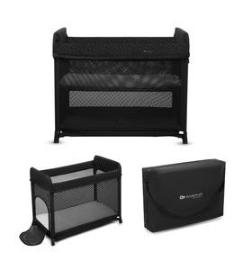 KINDERKRAFT SELECT POSTIEĽKA CESTOVNÁ MOON DREAM BLACK - CESTOVNÍ POSTÝLKY - SPINKÁNÍ