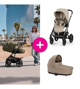 CYBEX TALOS S LUX + KORBA COT S LUX 2026 - DVOJKOMBINACE - KOČÁRKY A PŘÍSLUŠENSTVÍ