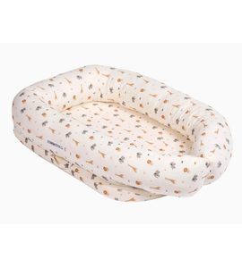 ECUS KIDS DĚTSKÁ MATRACE HNÍZDO 89X58 CM CARE SAFARI - MATRACE DO POSTÝLKY - SPINKÁNÍ