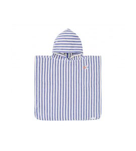 LITTLE DUTCH PLÁŽOVÉ PONČO DREAMY PURPLE STRIPE - OSUŠKY A DĚTSKÉ ŽUPANY - KOUPÁNÍ A ZDRAVÍ
