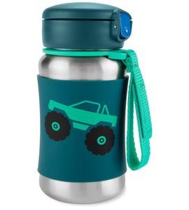 SKIP HOP SPARK STYLE LÁHEV S BRČKEM NA VODU NEREZ 12M+ - SPORTOVNÍ LAHVE - KRMENÍ