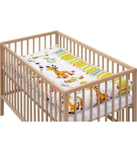 SCARLETT DĚTSKÁ POSTÝLKA S KOMPLETNÍ VÝBAVOU ARAMA 120 X 60 CM - DŘEVĚNÉ POSTÝLKY - SPINKÁNÍ