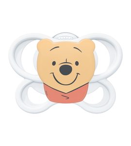 NUK PERFECT MATCH AIR DUDLÍK MEDVÍDEK PÚ WHITE 0-6M 1KS V BOXU - ŠIDÍTKA A DOPLŇKY - KRMENÍ