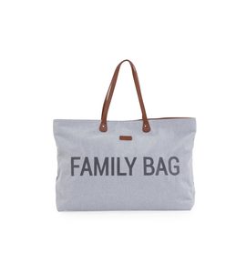 CHILDHOME CESTOVNÍ TAŠKA FAMILY BAG CANVAS GREY - PŘEBALOVACÍ TAŠKY - KOČÁRKY A PŘÍSLUŠENSTVÍ