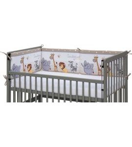 SCARLETT MANTINEL DO POSTÝLKY 4DÍLNÝ 180 X 30 CM ZOO BÉŽOVÁ - MANTINELY - SPINKÁNÍ