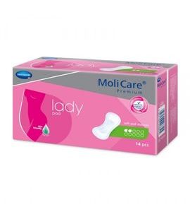 HARTMANN INKONTINENČNÍ VLOŽKY MOLICARE LADY 2 KAPKY DÉLKA VLOŽKY 26 CM 14 KS - INKONTINENCE - PRE MAMIČKY