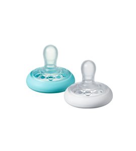 TOMMEE TIPPEE ŠIDÍTKO C2N SILIKON NATURAL 2KS 0-6M - ŠIDÍTKA A DOPLŇKY - KRMENÍ