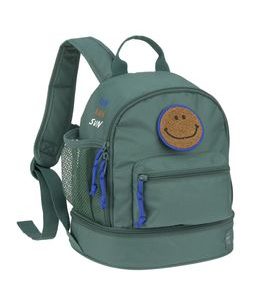 LÄSSIG KIDS MINI BACKPACK LITTLE GANG DARK GREEN - BATOHY A TAŠKY - PRO DĚTI