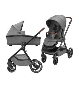 MAXI-COSI OXFORD KOČÁREK + KORBIČKA ORIA KORBIČKA SELECT GREY - DVOJKOMBINACE - KOČÁRKY A PŘÍSLUŠENSTVÍ
