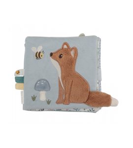 LITTLE DUTCH TEXTILNÍ KNÍŽKA S AKTIVITAMI FOREST FRIENDS - KNÍŽKY PRO NEJMENŠÍ - PRO DĚTI