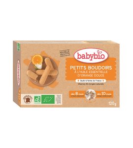 BABYBIO PIŠKOTY 120 G - TYČINKY/SUŠENKY - KRMENÍ