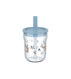 LITTLE DUTCH KELÍMEK S BRČKEM 250 ML FOREST FRIENDS - DĚTSKÉ HRNEČKY - KRMENÍ