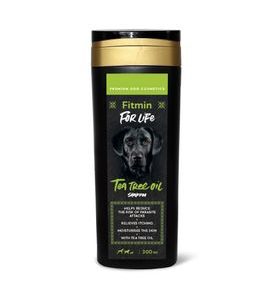 FITMIN FOR LIFE TEA TREE OIL ŠAMPÓN PRO PSY A KOČKY 300 ML - ŠAMPONY PRO PSY - CHOVATELSKÉ POTŘEBY MALVÍKZOO