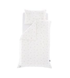 TRÄUMELAND POVLEČENÍ JERSEY 100/135 + 40/60 HOPHOP BUNNY BEIGE - POVLEČENÍ DO POSTÝLKY - SPINKÁNÍ