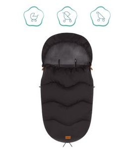 FILLIKID FUSAK ZIMNÍ OGRE REFLECT BLACK - FUSAKY DO KOČÁRKU - KOČÁRKY A PŘÍSLUŠENSTVÍ