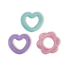 BRIGHT STARTS KOUSÁTKO PLNĚNÁ VODOU PIP - 3 TVARY, 3M + - KOUSÁTKA - PRO DĚTI