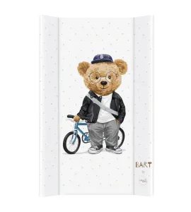 CEBA PODLOŽKA PŘEBALOVACÍ 2-HRANNÁ S PEVNOU DESKOU (50X80) COMFORT FLUFFY PUFFY BART - PŘEBALOVACÍ PODLOŽKY - PŘEBALOVÁNÍ