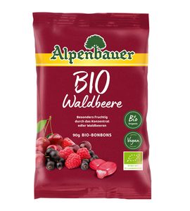 ALPENBAUER BIO PŘÍRODNÍ BONBÓNY LESNÍ PLODY 90 G - SLADKÉ ZOBÁNÍ - PRO MAMINKY