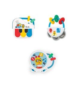 BABY EINSTEIN SET HUDEBNÍ 3-DÍLNÝ SMALL SYMPHONY 3M+ - HRAČKY SE ZVUKY - PRO DĚTI