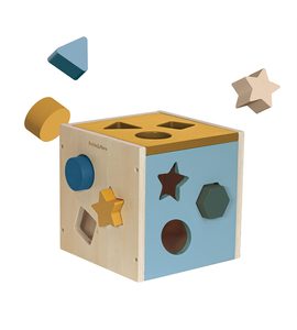 PETITE&MARS HRAČKA DŘEVĚNÁ TŘÍDÍCÍ GRAVITY WOOD OF MARS 12M+ COSMIC BLUE - MOTORICKÉ A HRY - PRO DĚTI