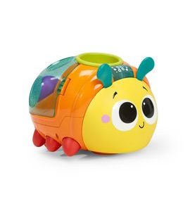 BRIGHT STARTS HRAČKA VKLÁDACÍ INTERAKTIVNÍ S MÍČKY SPIN 'N' CHASE BUG™, 6M+ - AKTIVNÍ HRAČKY - PRO DĚTI
