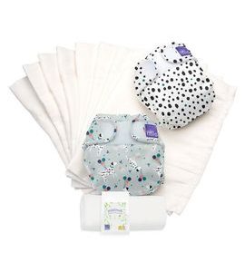 BAMBINO MIO SADA PLENEK MIOSOFT PET PARTY A VEL. 1 (DO 9 KG) - PLENKOVÉ KALHOTKY - PŘEBALOVÁNÍ