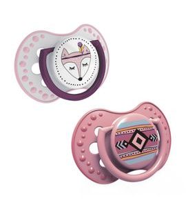 LOVI DUDLÍK SILIKONOVÝ DYNAMICKÝ 0-3M INDIAN SUMMER 2KS GIRL - ŠIDÍTKA A DOPLŇKY - KRMENÍ