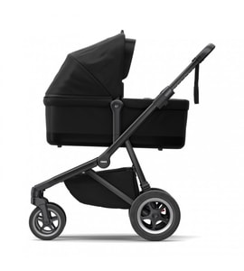 THULE SLEEK BASSINET BLACK ON BLACK - KORBIČKY - KOČÁRKY A PŘÍSLUŠENSTVÍ