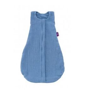 TRÄUMELAND LETNÍ SPACÍ PYTEL LIEBMICH MUSSELIN HELLBLAU 110 CM - SPACÍ PYTLE - SPINKÁNÍ