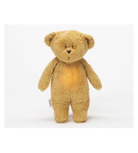 MOONIE USÍNÁČEK MEDVĚD 2.0 ORGANIC HONEY - USÍNÁČCI ŠUMÍCÍ / S TLUKOTEM - PRO DĚTI