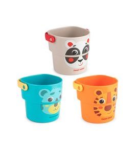 CANPOL BABIES KYBLÍKY DO VODY HELLO LITTLE 3 KS - HRAČKY DO VANY - PRO DĚTI