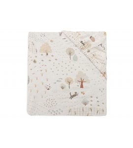 JOLLEIN PROSTĚRADLO NAPÍNACÍ 120X60 CM TINY PARK - PROSTĚRADLA - SPINKÁNÍ