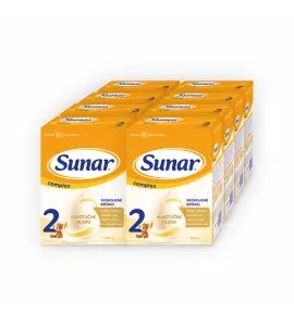 SUNAR 8X COMPLEX 2 MLÉKO POKRAČOVACÍ 600G - KOJENECKÁ MLÉKA - KRMENÍ