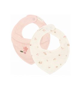 LITTLE DUTCH BRYNDÁČEK BANDANA FAIRY BLOSSOM & BLOSSOM 2 KS - BRYNDÁKY - KRMENÍ