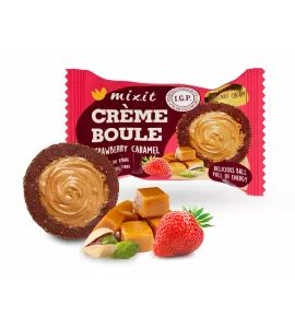 MIXIT CRÈME BOULE – STRAWBERRY CARAMEL - DO TAŠKY NA VYCHÁZKU - PRO MAMINKY