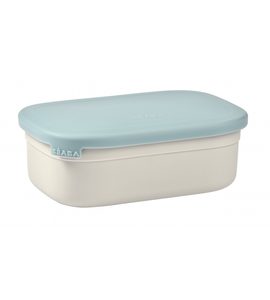 BEABA SVAČINOVÝ BOX NEREZ VELVET GREY / BALTIC BLUE - KRABIČKY NA SVAČINU - KRMENÍ