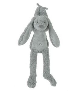 HAPPY HORSE KRÁLÍČEK RICHIE HUDEBNÍ SVĚTLE ŠEDÝ - HRACÍ SKŘÍŇKY - PRO DĚTI