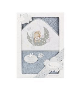 INTERBABY OSUŠKA FROTÉ MEDVÍDEK SPÍ ŠEDÁ - OSUŠKY A DĚTSKÉ ŽUPANY - KOUPÁNÍ A ZDRAVÍ