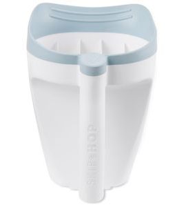 SKIP HOP POHÁR NA OPLACHOVÁNÍ ŠAMPONU WAVE - BIELY - DOPLŇKY KOUPÁNÍ - KOUPÁNÍ A ZDRAVÍ