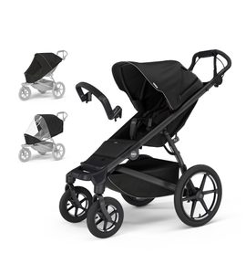 THULE SPORTOVNÍ SADA 4V1 URBAN GLIDE 4-WHEEL + PŘÍSLUŠENSTVÍ 2024 - SPORTOVNÍ KOČÁRKY - KOČÁRKY A PŘÍSLUŠENSTVÍ