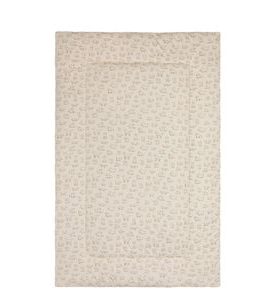 FILLIKID PODLOŽKA NA HRANÍ JERSEY DOG BEIGE 115×180 CM - HRACÍ PODLOŽKY NA ZEM - SPINKÁNÍ