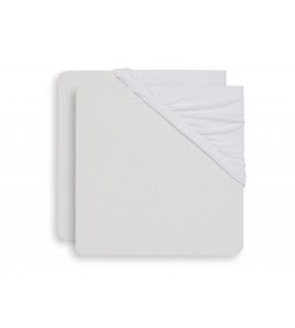 JOLLEIN PROSTĚRADLO NAPÍNACÍ 40/50 X 80/90 CM 2 KS WHITE - PROSTĚRADLA - SPINKÁNÍ