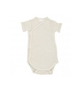 LODGER ROMPER SHORT SLEEVES CIUMBELLE CLOUD DANCER VEL. 74 - BODY - PRO DĚTI