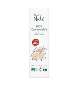 ECO BY NATY SÁČKY NA POUŽITÉ PLENKY BEZ VŮNĚ ECO BY NATY (50 KS) - SÁČKY NA POUŽITÉ PLENKY - VŠETKO NA PREBAĽOVANIE