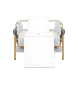 KIKKABOO LOŽNÍ SADA S POVLEČENÍM 5KS DO POSTÝLKY 50X85 CM - POVLEČENÍ DO POSTÝLKY - SPINKÁNÍ