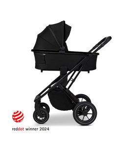 MOON PIÚ BLACK CHROME - ONYX - DVOJKOMBINACE - KOČÁRKY A PŘÍSLUŠENSTVÍ