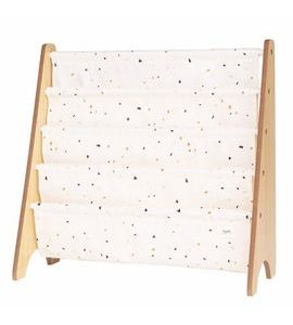 3 SPROUTS STOJAN NA KNÍŽKY RECYCLED TERRAZZO/CREAM - DEKORACE A POLIČKY - SPINKÁNÍ