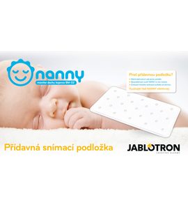 JABLOTRON NANNY NÁHRADNÍ DESKA K BM-02 - MONITORY DECHU - SPINKÁNÍ